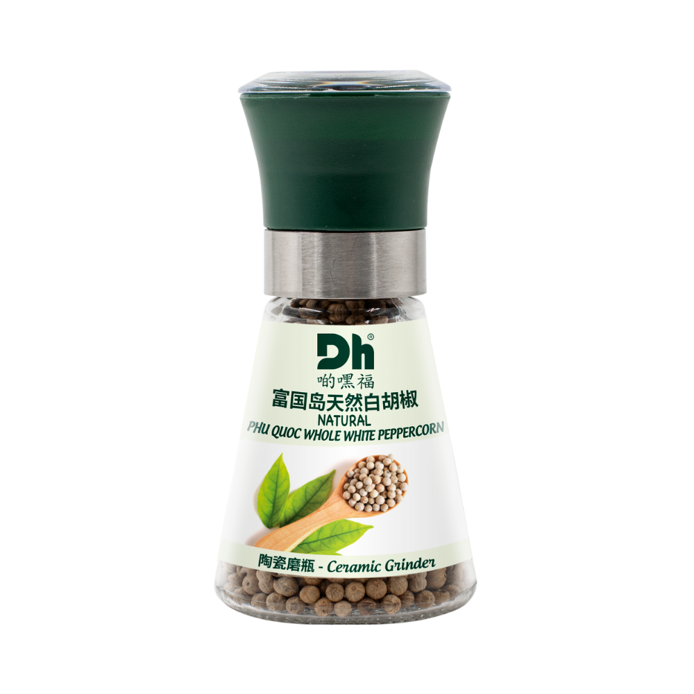 富国岛天然黑胡椒 -陶瓷磨瓶