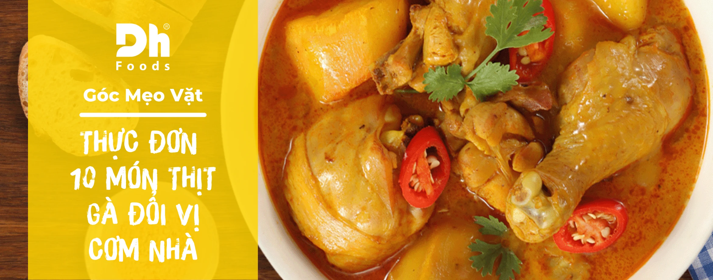 Thịt gà nấu gì ngon? Thực đơn 10 món ngon từ thịt gà đổi vị cơm nhà