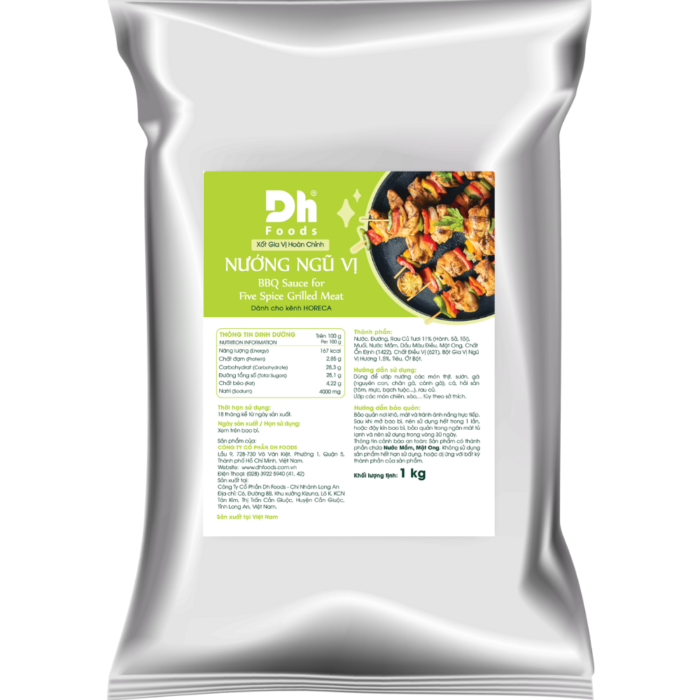 Xốt Gia Vị Hoàn Chỉnh Nướng Ngũ Vị - Big Size