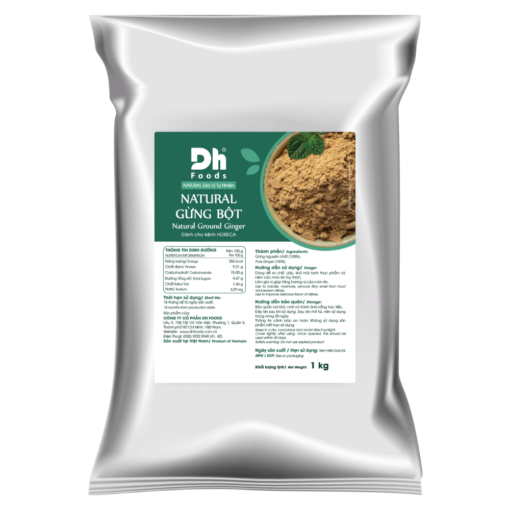 NATURAL Gừng Bột - Big Size