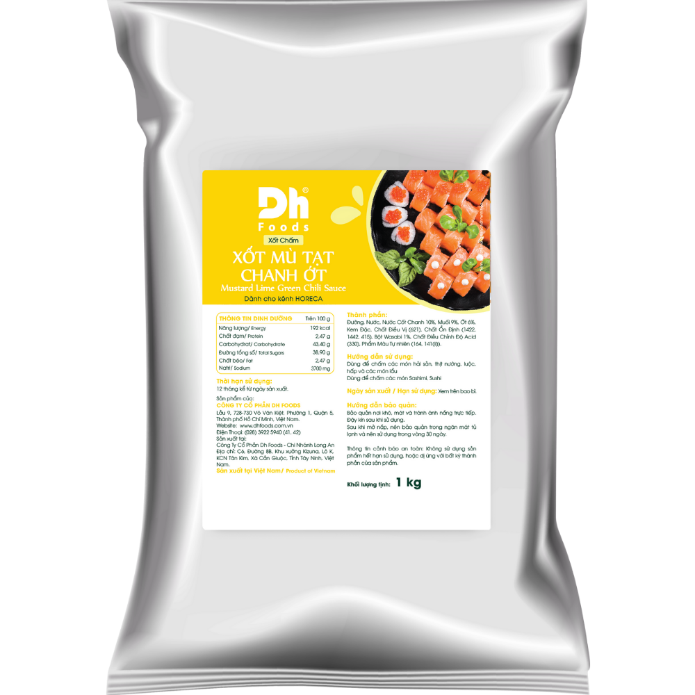 Xốt Ớt Chanh Mù Tạt - Big Size