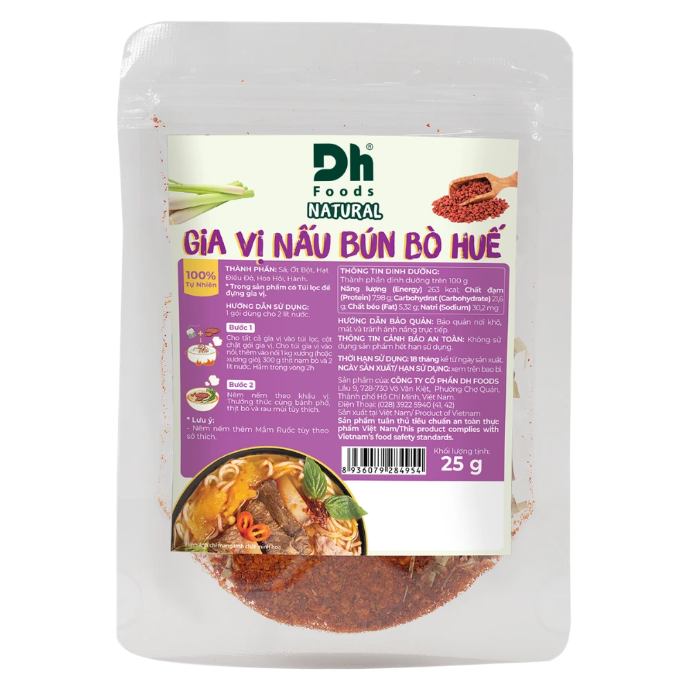 Natural Gia Vị B&uacute;n B&ograve; Huế