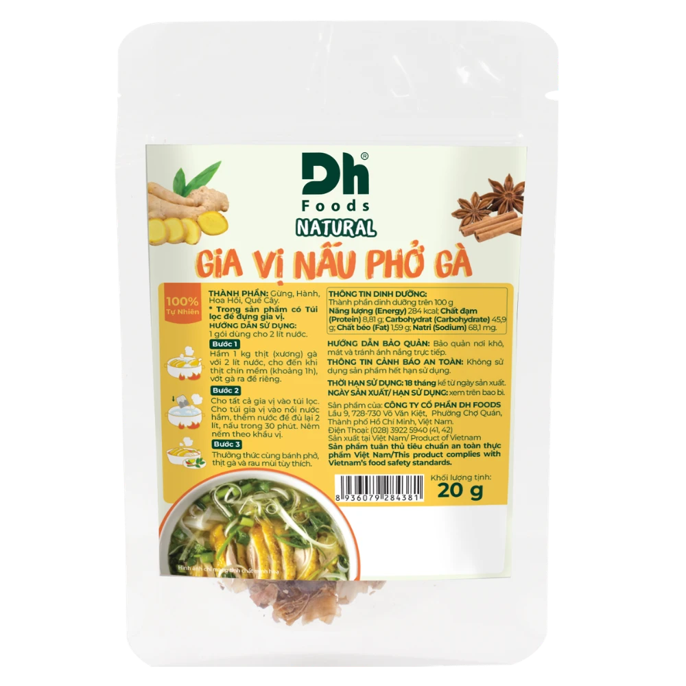 Natural Gia Vị Nấu Phở G&agrave;