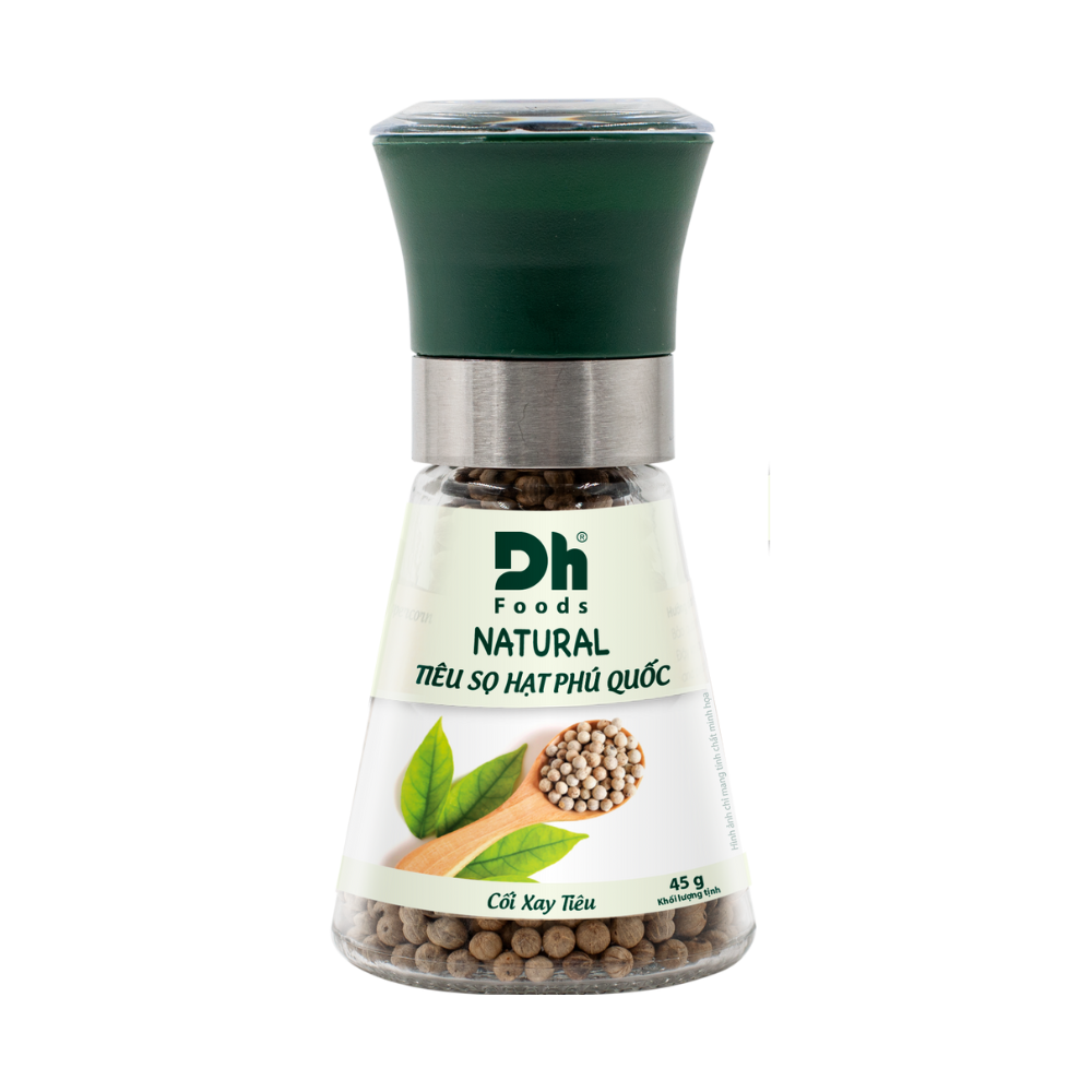 Natural Tiêu Sọ Hạt Phú Quốc - Nắp cối xay Ceramic