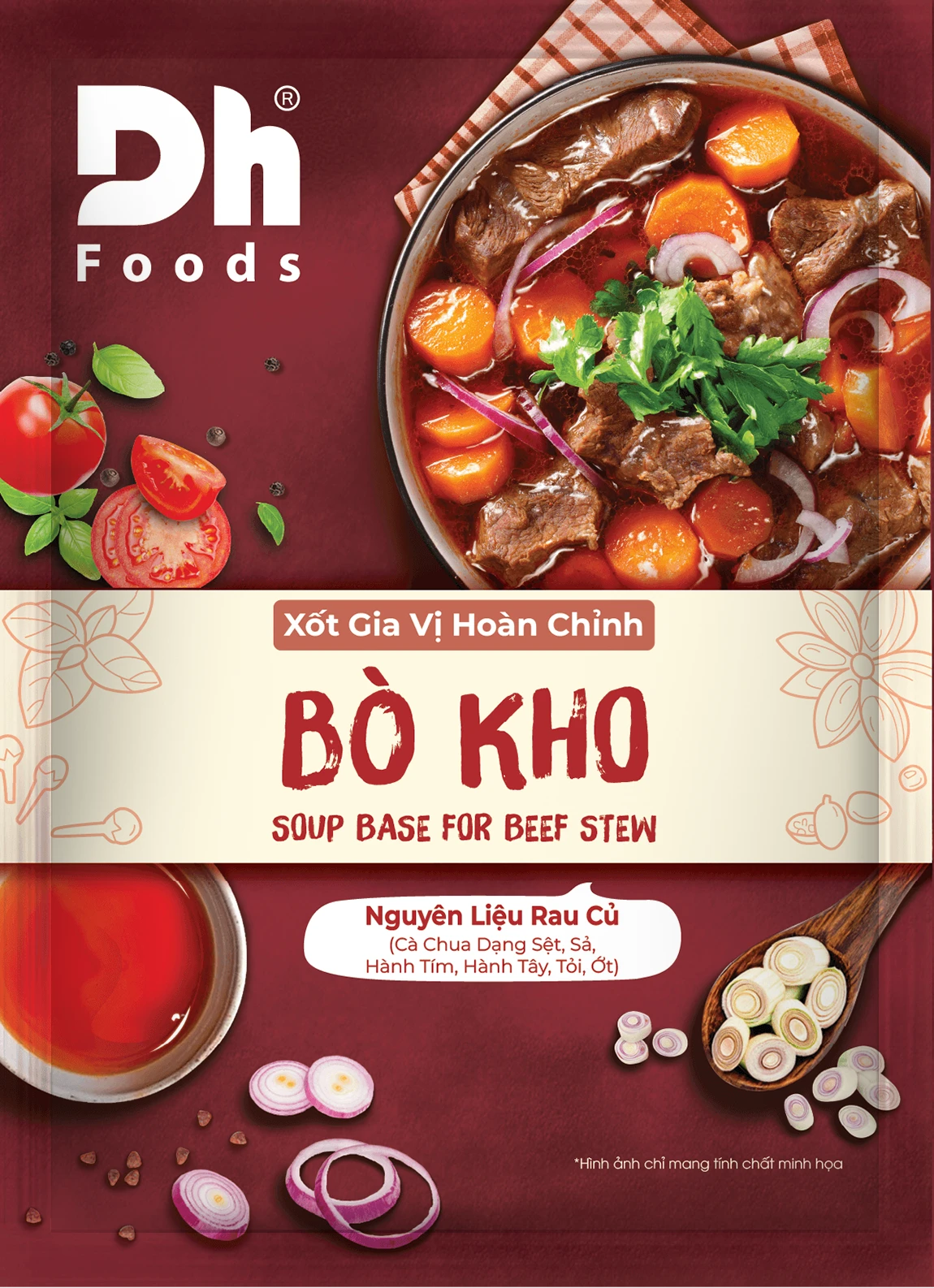 Xốt Gia Vị Hoàn Chỉnh Bò Kho