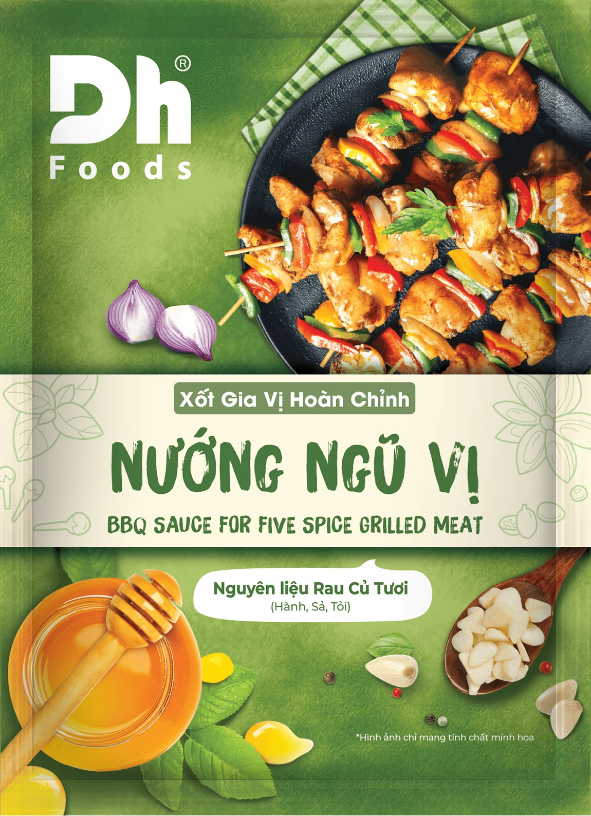 Xốt Gia Vị Hoàn Chỉnh Nướng Ngũ Vị