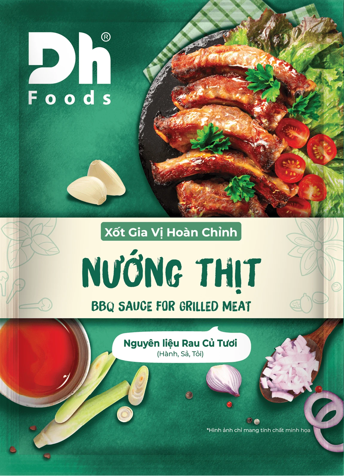 Xốt Gia Vị Hoàn Chỉnh Nướng Thịt