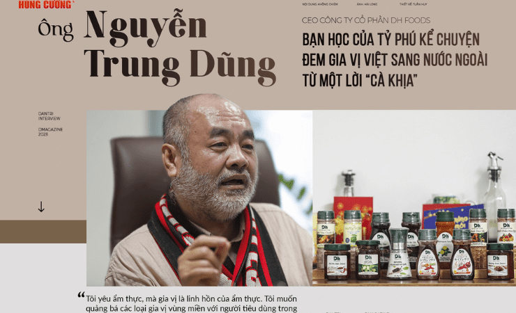 Bạn học của tỷ phú kể chuyện đem gia vị Việt sang nước ngoài từ một lời "cà khịa"