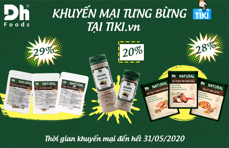 NATURAL Ớt Bột Hàn Quốc Dh Foods - Bột ớt làm kim chi chuẩn Hàn