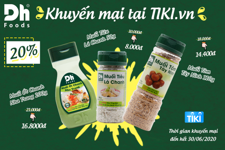 Khuyến mại tháng 06/2020 tại Tiki