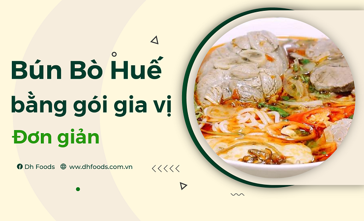 cách nấu bún bò huế đơn giản tại nhà