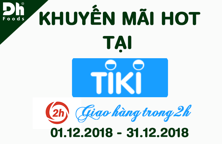 Khuyến mại HOT tại TIKI tháng 12