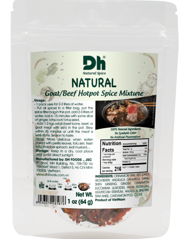 Dh Foods Pho Spice Packet, Beef pho soup seasoning